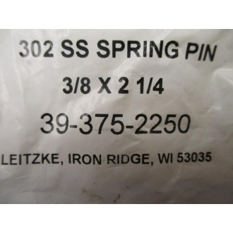 ITW BEE LEITZKE 39-375-2250 Spring Pin 393752250 (Pack of 10)