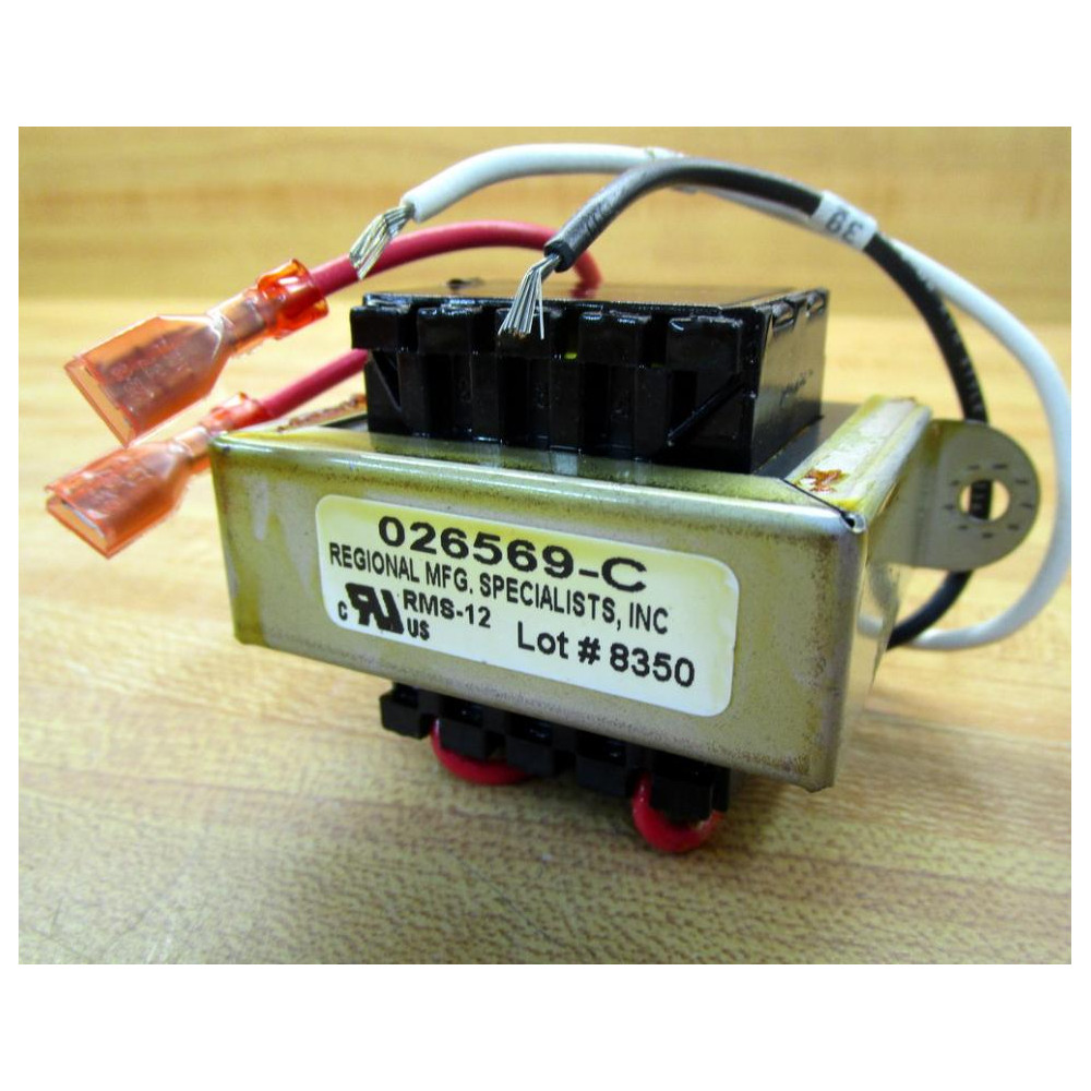 Regional Mfg. 026569-C Transformer 026569C RMS12 - Used
