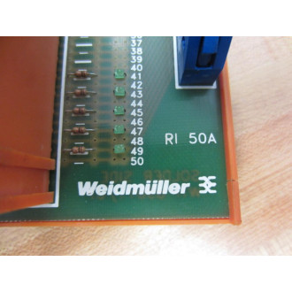 Weidmuller 914898 Terminal Block Interface RI-50A ID RS 70 - Used