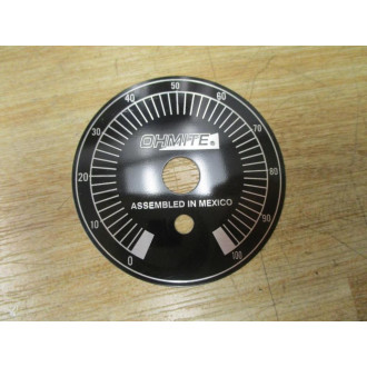 Ohmite 5000E Rheostat Dial (Pack of 8)