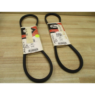 Gates 2330 Truflex V-Belt 4L330 (Pack of 2)