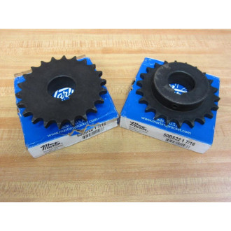 Martin 50BS22 1-716 Sprocket 50BS221716 (Pack of 2)