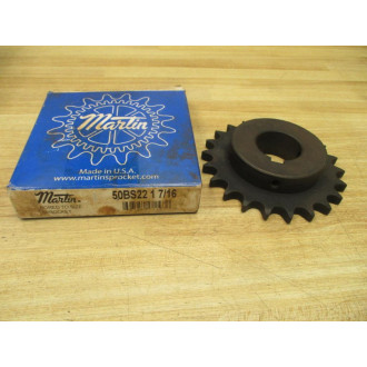 Martin 50BS22 1-716 Sprocket 50BS221716 (Pack of 2)