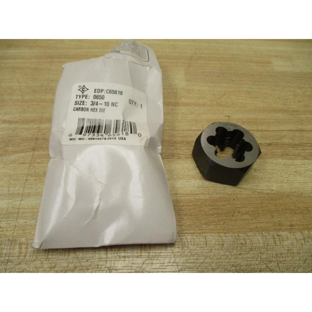 Cle-LineGreenfeild C65618 Carbon Hexagon Die 0650