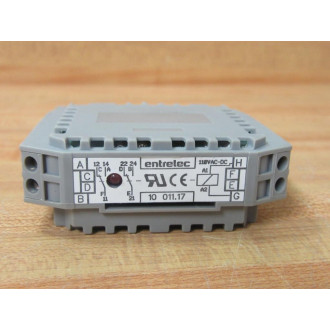 ABBEntrelec 0010 011 17 Interface Relay Module RB122AR-110VAC-DC