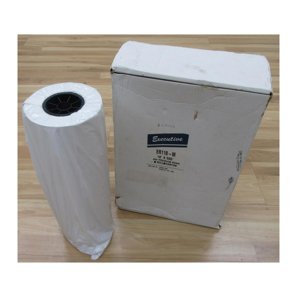 Executive ER118-M Premium Bond Backing Paper ER118M 1 Roll