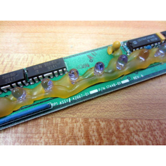 STI 42667-01 Circuit Board 4266701 17448-01 Purple Indicators - Used