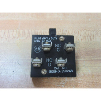 Allen Bradley X-150248 Contact Unit X150248 (Pack of 2) - New No Box