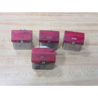 Allen Bradley 800H-WK61 Pushbutton 800HWK61 (Pack of 4) - Used