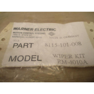 Warner Electric 8115-101-008 Wiper Kit RM-4010A