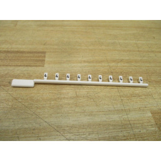 Sprecher+Schuh V7-MP-4 Terminal Marker Cards V7MP4 (Pack of 37)
