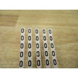 Sprecher+Schuh V7-MP5-0 Terminal Marker Cards V7MP50 (Pack of 5)