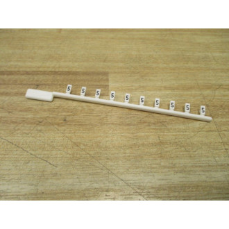 Sprecher+Schuh V7-MP-5 Terminal Marker Cards V7MP5 (Pack of 15)