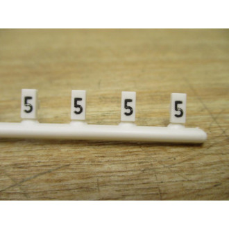 Sprecher+Schuh V7-MP-5 Terminal Marker Cards V7MP5 (Pack of 15)