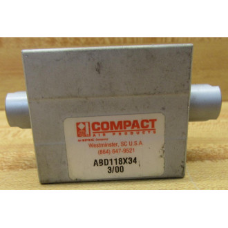 Compact Air Products ABD118X34 Cylinder - New No Box