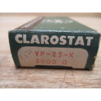 Clarostat VP-25-K Resistor VP25K 5000Ω