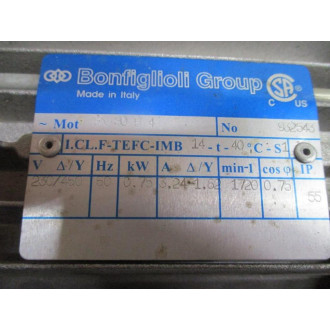 Bonfiglioli Group BN 80 B4 AC Motor 932543 - Used