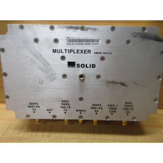 Solid SMDR-NH124 Multiplexer SMDRNH124 - Used