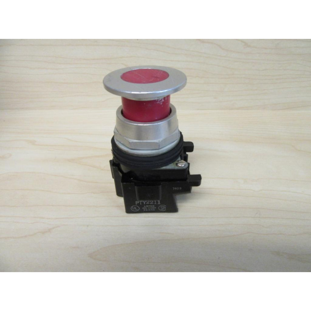 Micro Switch PTY2211 Honeywell Pushbutton - Used