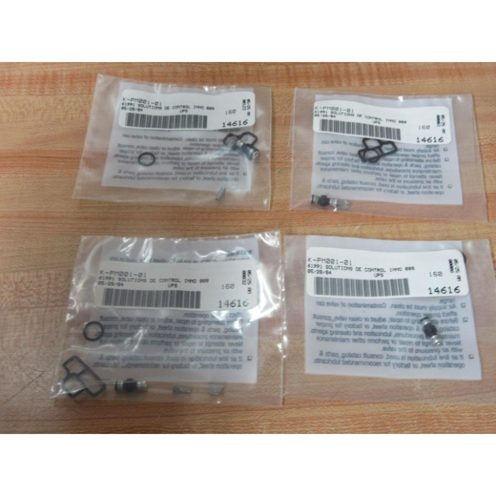 Mac Valves K-PM001-01 Valve Repair Kit KPM00101 (Pack of 4)