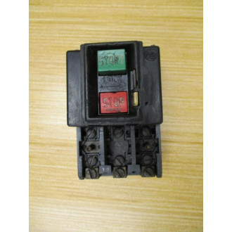 Allen Bradley 609-A0W Manual Starter 3P Size 0 609-AOW Series E - Used