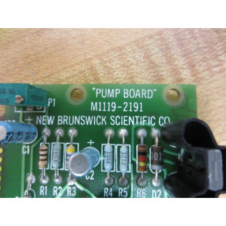New Brunswick Scientific M1119-2191 Pump Board M11192191 - Used
