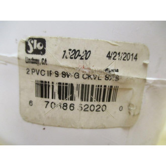 Slo 1520-20 Check Valve 152020 - New No Box