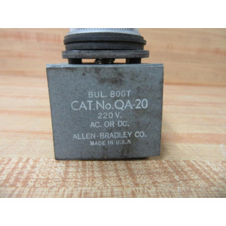 Allen Bradley 800T-QA20 Button 800TQA20 - Used