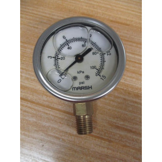 MarshBellofram J7640P Pressure Gauge