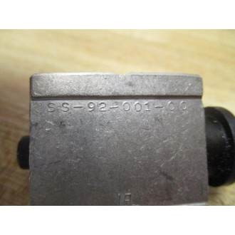 Vlier SS-92-001-00 Spring Stop SS9200100 - New No Box
