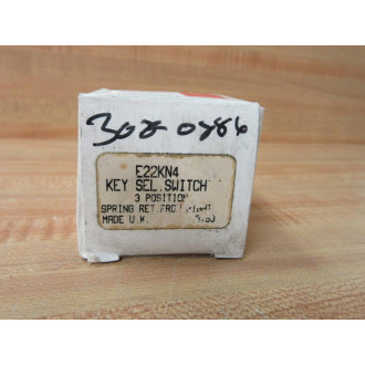 Cutler Hammer E22KN4 Key Selector Switch