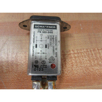 Schaffner FN 322-305 AC Line Filter FN322305 - Used