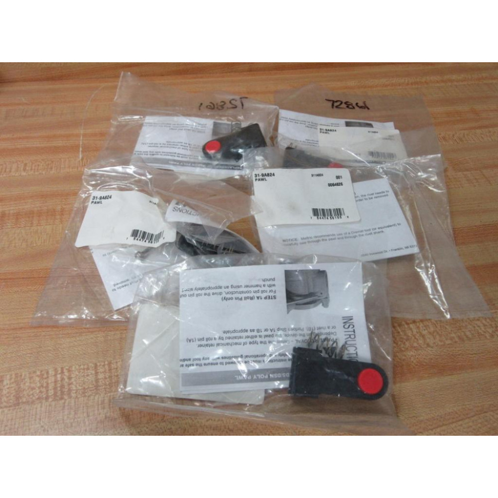 Meltric 31-9A824 Poly Pawl Replacement Kit 319A824 (Pack of 5)