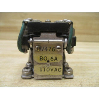 Allied Control BO-6A Relay B0-6A 110VAC - Used