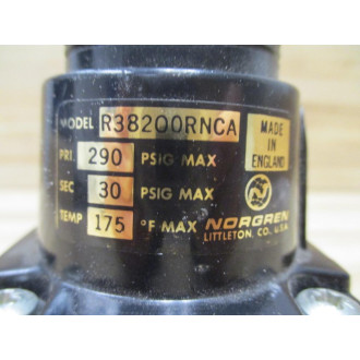 Norgren R38200RNCA Precision Regulator - New No Box