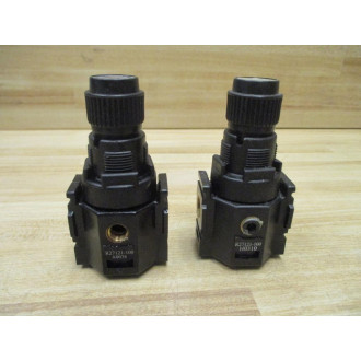 Ingersoll Rand ARO R27121-100 Pneumatic Regulator R27121100 (Pack of 2) - Used