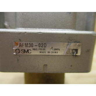 SMC AFM30-02D Modular Mist Separator AFM3002D WO Bowl - Used