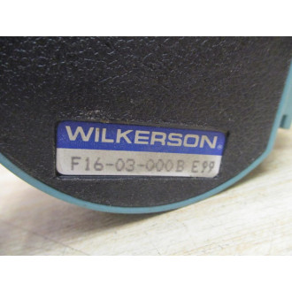 Wilkerson F26-03-000B Filter WO Bowl - New No Box