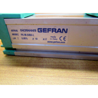 Gefran PK-M-0450-L Linear Potentiometer PKM0450L - Used