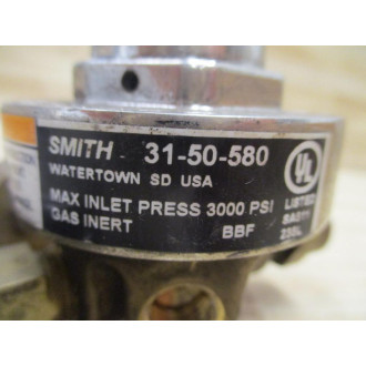 Smith 31-50-580 Flow Gauge Regulator 3150580 - Used