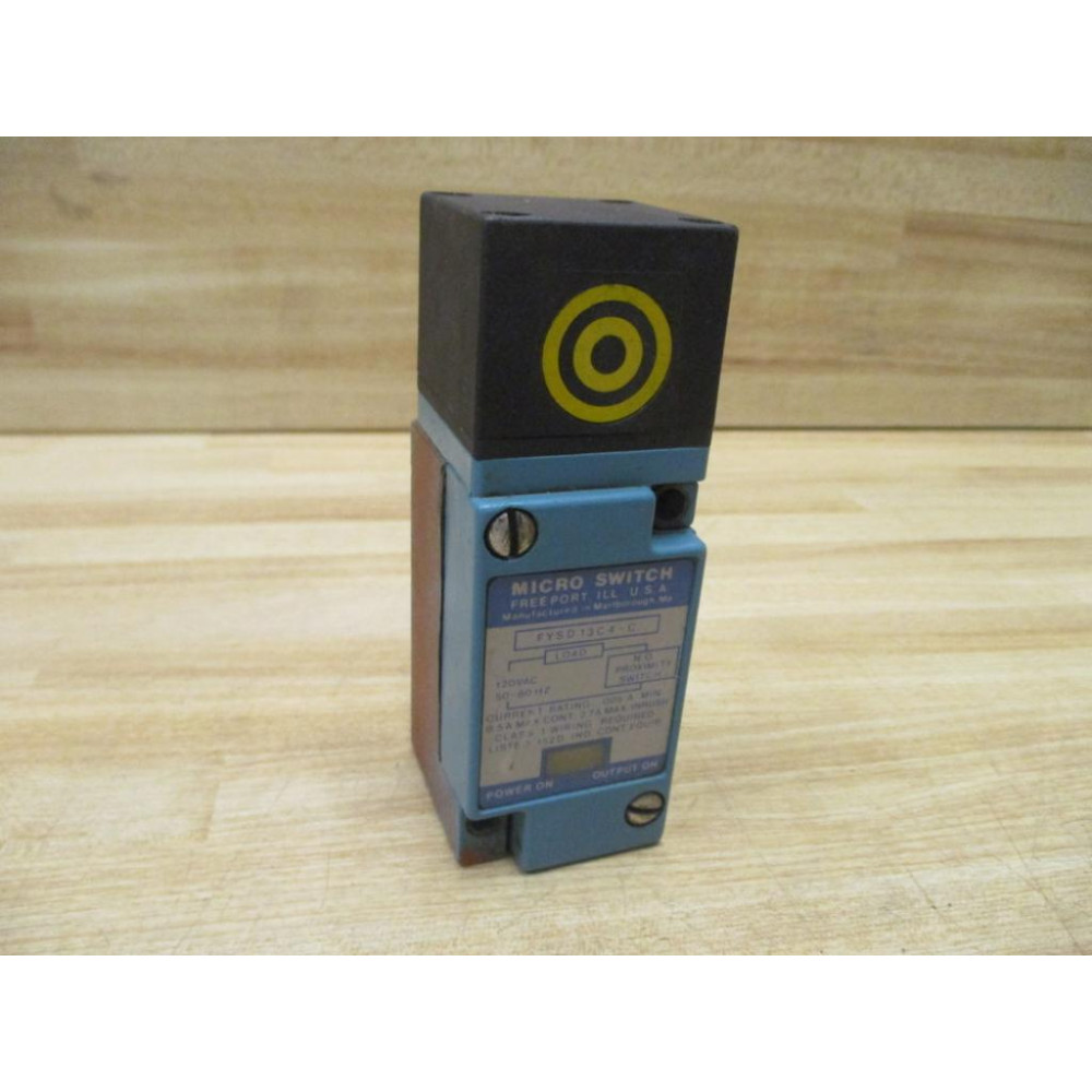 Honeywell  Micro Switch FYSD13C4-C Proximity Sensor FYSD13C4C - Used