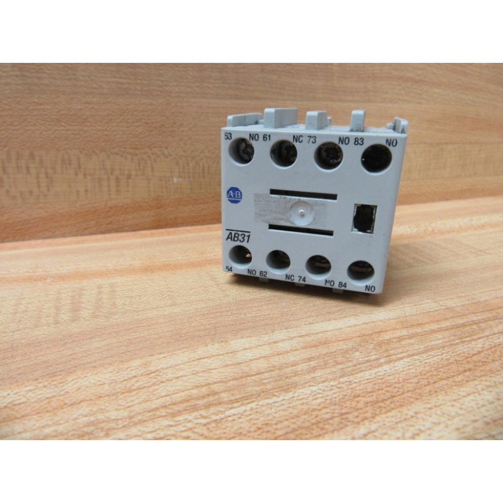Allen Bradley 100-FAB31 Auxiliary Contact 100FAB31 - Used