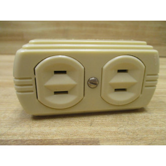 Eagle Electric Mfg 79 Bakelite Parallel Double Tap Outlet (Pack of 3)