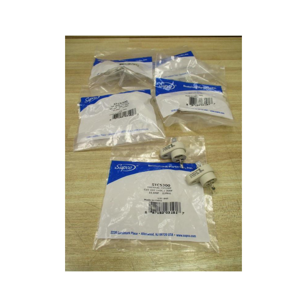 Supco STC5300 Thermal Cutout (Pack of 10)