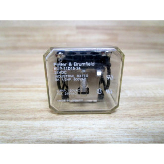 Potter & Brumfield KUP-11D15-24V Relay KUP-11D15-24 VDC - New No Box