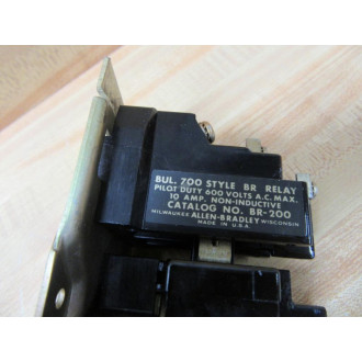Allen Bradley 700 BR-200 Relay 700BR200 Coil 76A01 - Used