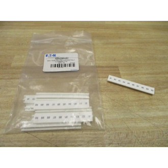 Eaton XBMZB6H81 Terminal Marker Tags XBMZB6H81 (Pack of 10)