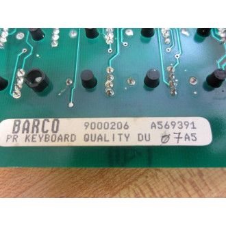 Barco PR DU6PFI KeyBoardDisplay Assy 9000206A569391 - Used