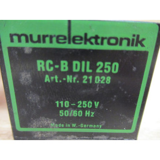 Murrelektronik RC-B DIL 250 Surge Suppressor 21028 - Used
