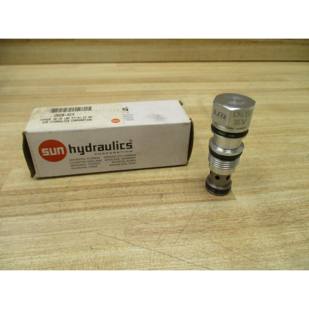 Sun Hydraulics CKCB-XCV Check Valve Cartridge CKCBXCV